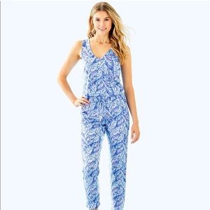 Lily Pulitzer Paulina jumpsuit in Bennet Blue